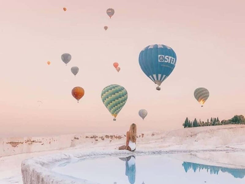 Side/Alanya: Pamukkale Hot Air Balloon Flight w/Lunch - Key highlights to know before you go
