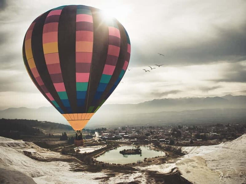 Side/Alanya: Pamukkale Hot Air Balloon Flight w/Lunch - Pamukkale sunrise + balloon flight: why this pairing makes sense
