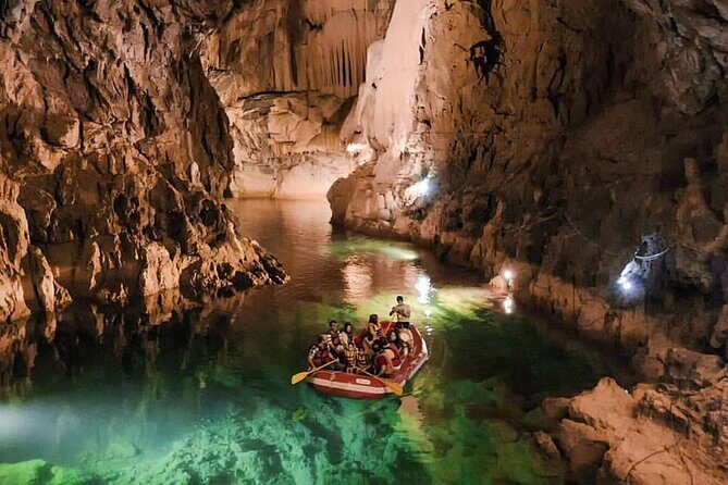 Side Altinbesik Cave And Ormana Village Tour With Boat Tour - Ormana lunch: buffet choices plus a courtyard with buttoned-house charm