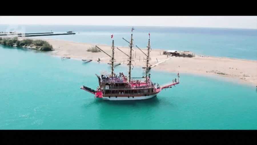 Side: Dolphin Island Boat Tour : A Seaside Adventure - Snorkeling time and shore ruins: a stop that adds depth