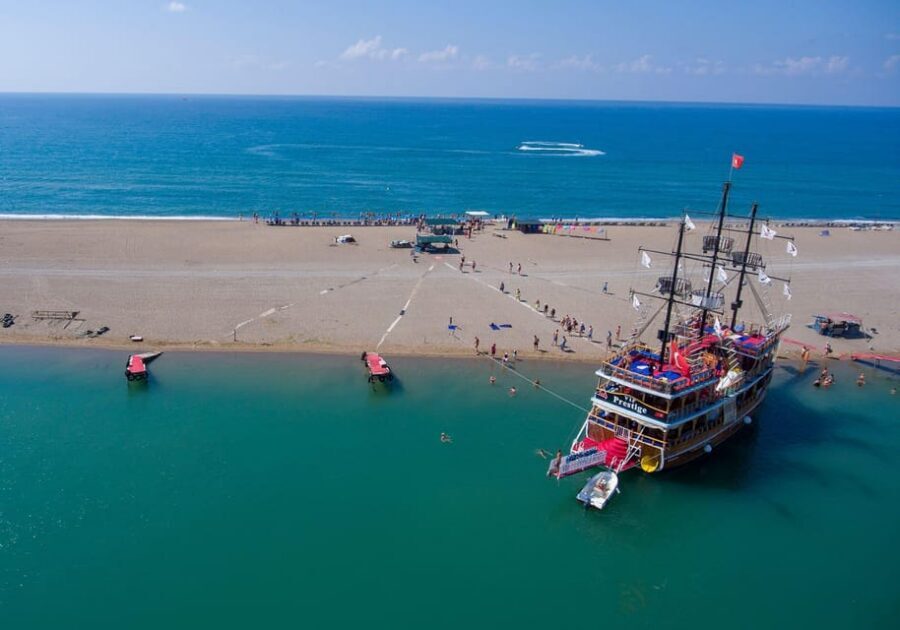 Side: Dolphin Island Boat Trip with Lunch & Unlimited Drinks - Foam Party, Music Volume, And That Family-Friendly Energy