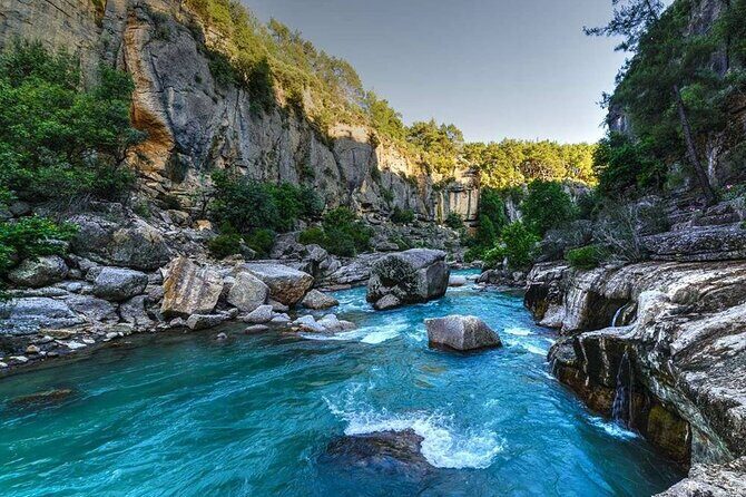 Side Eagle Canyon Tour With Rafting OR Selge Ancient City - Stop 2: Tazı (Eagle) Canyon viewpoints and hiking trails