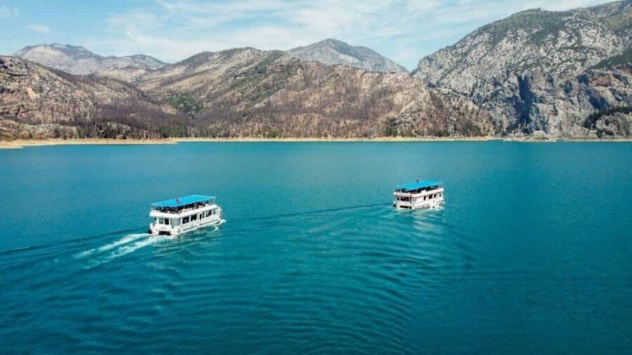 Side: Electric Catamaran Cruise, Waterfall, Seleukia, Mosque - Side to Manavgat Waterfall: waterfalls, orange groves, and quick photo wins