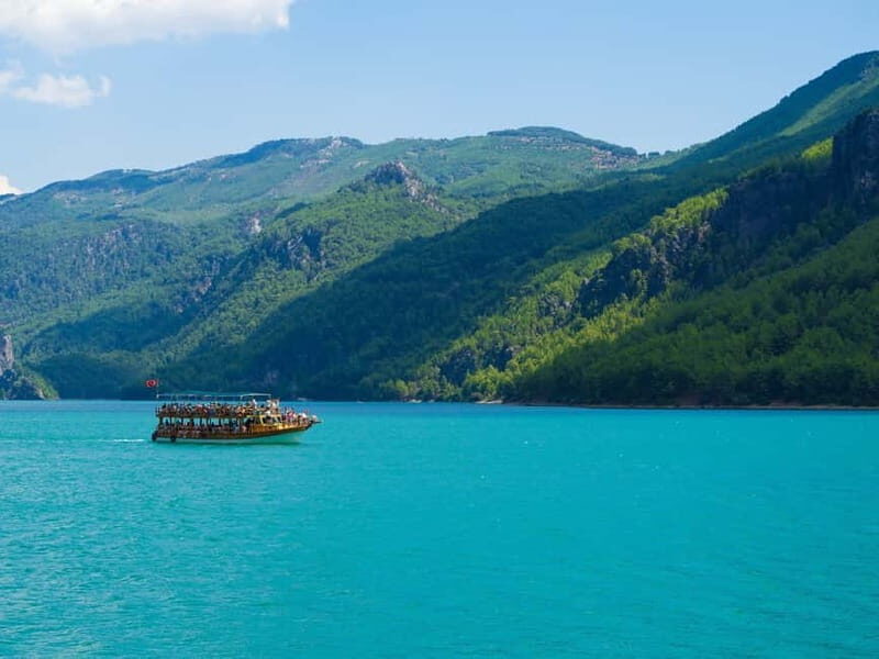 Side: Green Canyon Boat Trip with Lunch near Green Lake - Green Lake’s green water and canyon views