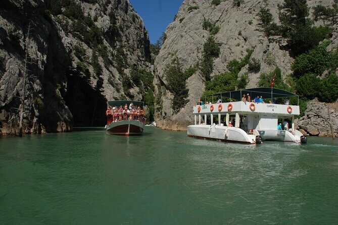 Side Green Canyon Boat Trip With Unlimited Drinks And Lunch - Green Canyon From Side: what this boat day really gives you