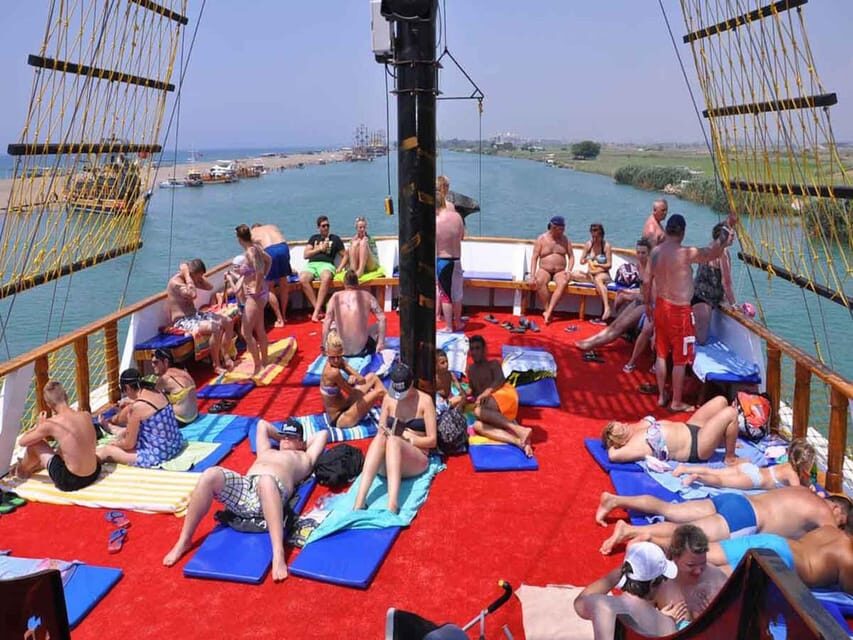 Side: Manavgat Boat, Bazaar, & Waterfall Day Trip with Lunch - The rest of the day: breaks, photo stops, and short visits