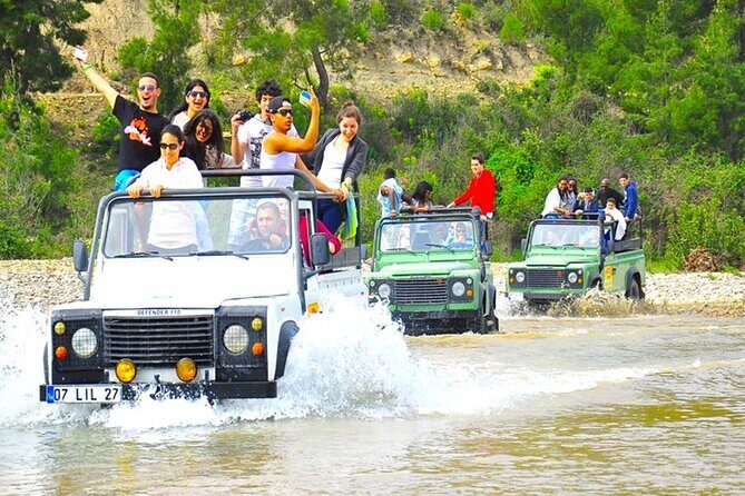Side / Manavgat : Combo Rafting , Buggy & Jeep & Zipline(4 in 1) - Physical fitness: moderate is the target, and families do it