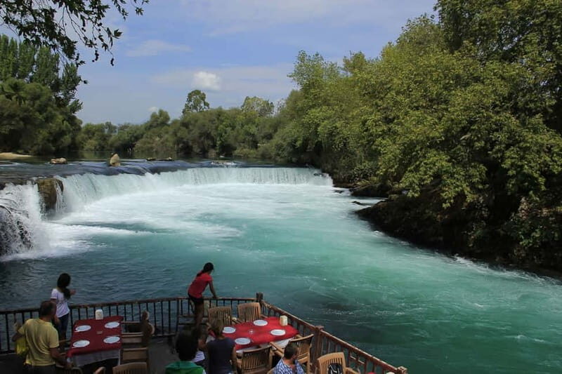 Side: Manavgat River Boat Trip & Grand Market w/ Lunch - Optional Waterfall Stop and the 4€ Entrance Fee
