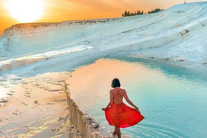 Side Pamukkale Day Trip & Sala Lake Visit w/Meals & Pickup - The stonemason stop in Pamukkale area: education or sales pressure