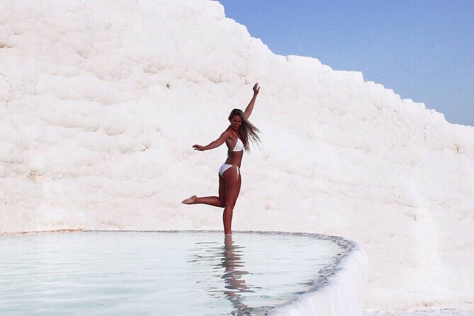 Side Pamukkale Day Trip & Sala Lake Visit w/Meals & Pickup - Salda Gölü (Turkish Maldives): turquoise water and quick choices
