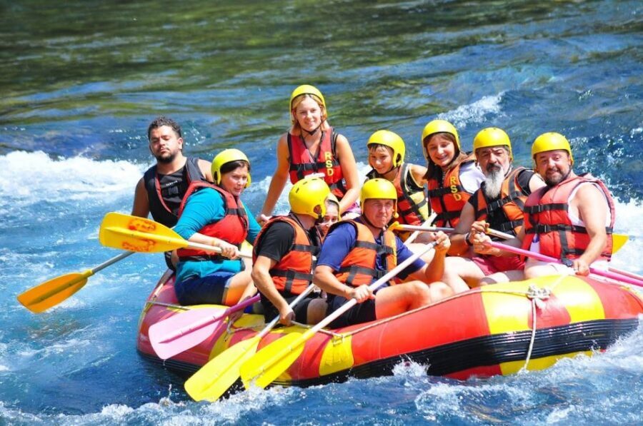 Side: Rafting and Zipline Canyon Tour with Lunch & Transfers - Rafting the 10–12 km stretch: why distance and guidance matter
