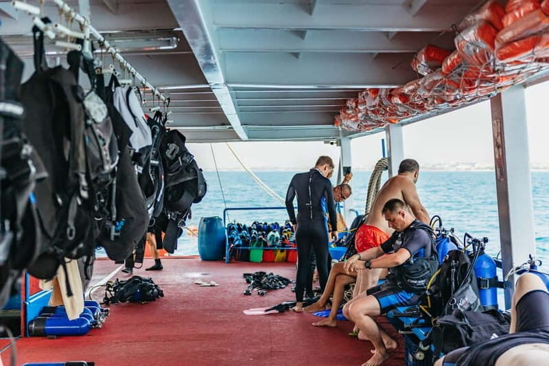 Side: Scuba Diving, Underwater Museum, 2 Dives incl. Lunch - Snorkeling for non-divers: a rare full-day option