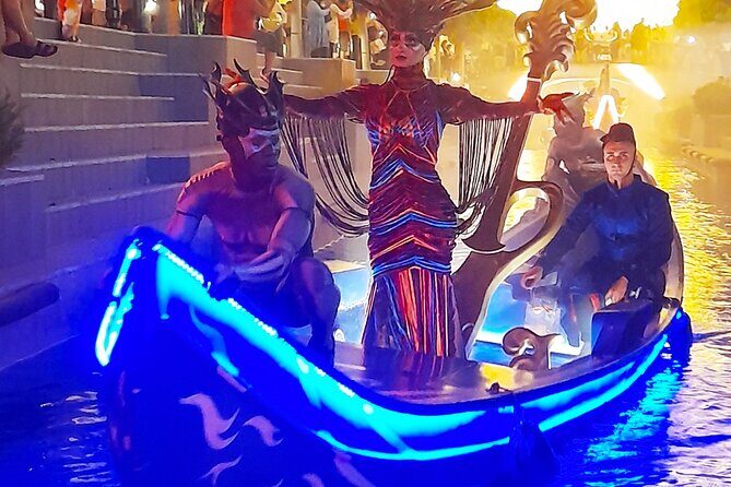 Side to Belek Land of Legends Activity and Boat Parade Show - Entering Land of Legends at Night: Water Fun, Shops, and Food